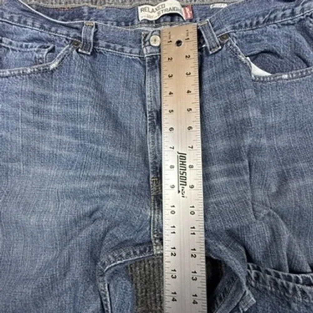 Levis 559 Relaxed Straight Jeans Mens 38x30 Blue Denim Medium Wash 00559-4258